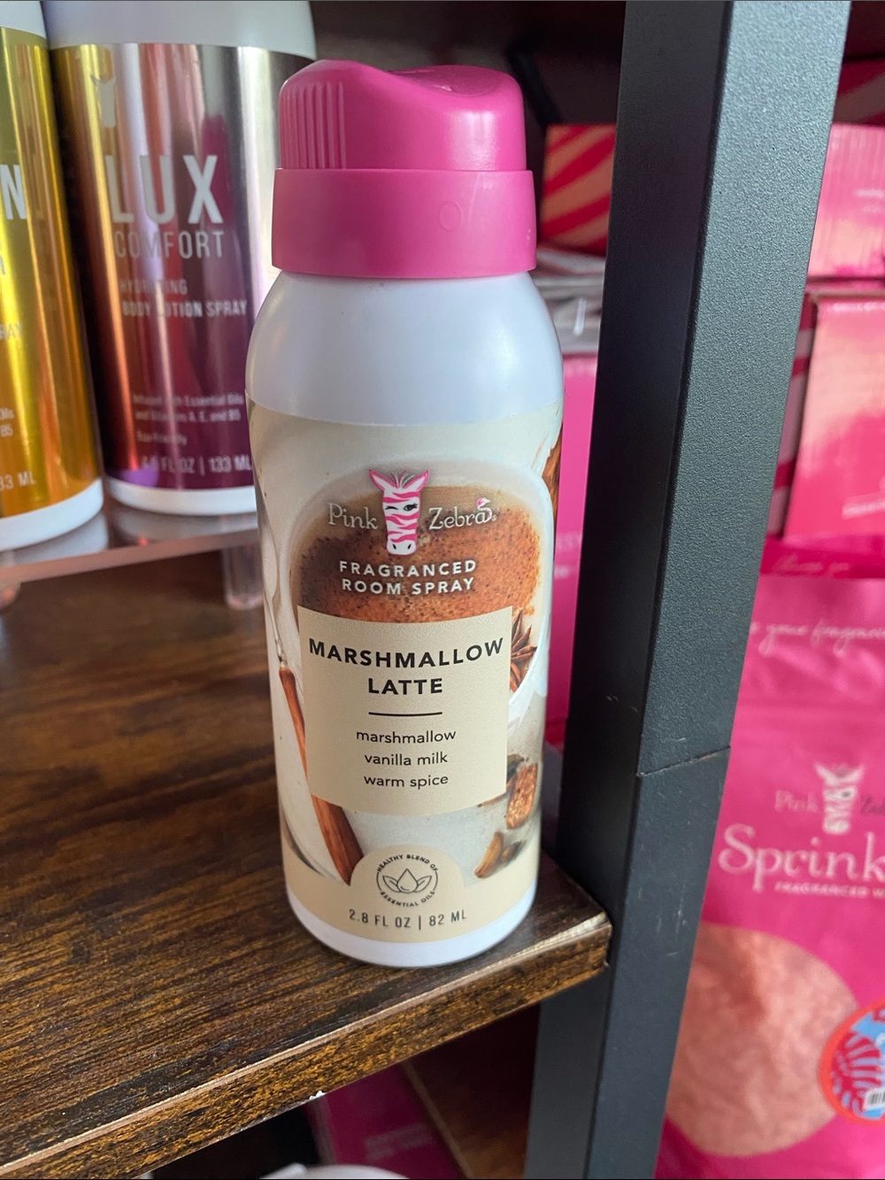 Marshmallow Latte - Pink Zebra Fragrance Room Spray